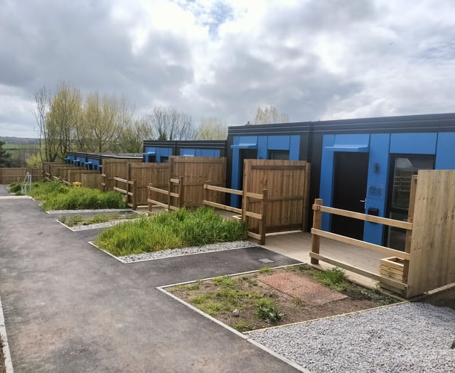 People move into car park pods for the homeless