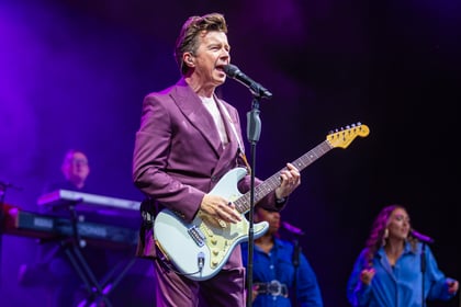 Pop legend Rick Astley takes to the Eden Sessions stage