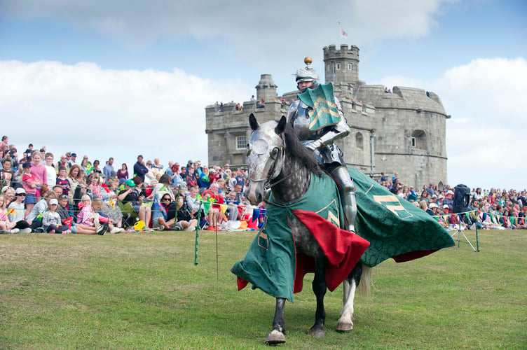 Grand Medieeval Joust - Pendennis Castle