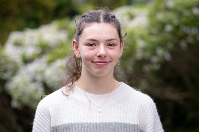 Aimee Paull from Redruth achieved a perfect IB Diploma score