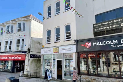 Commercial units up for sale in St Austell