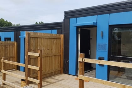 Local woman's delight after moving into new scheme for the homeless 
