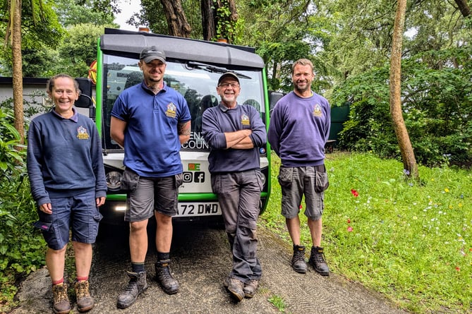 Penzance Council's award-winning gardening team will be watering the hanging baskets