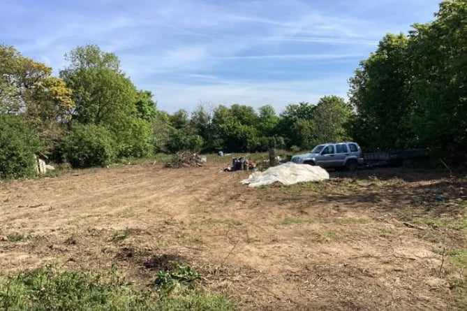 St Hilary - The field where the affordable homes were mooted