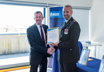 Officer awarded for dedication to duty in corporate manslaughter case