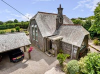 Former school for sale is now "stunning" home with countryside views