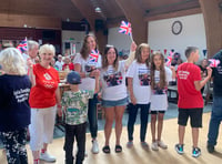 Saltash residents gather to cheer on Lola