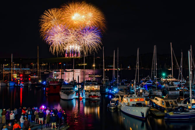 Falmouth Week Fireworks Display