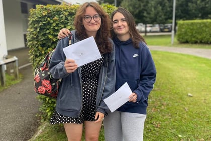 Beaming smiles as Treviglas students learn their exam results 