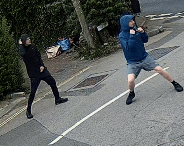 these men in connection with a serious assault which took place on St Austell Street, Truro,