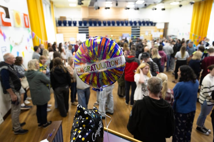 The hall is filled with joy and excitement as students celebrate their fantastic GCSE results, ready to embark on the next chapter of their academic journey