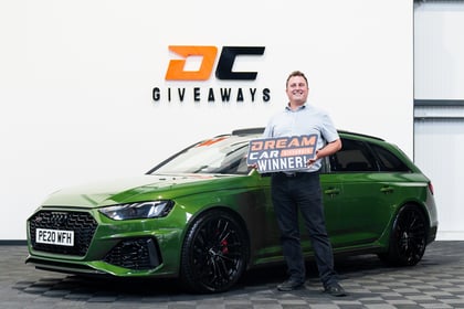 Camborne resident wins Audi in jackpot prize