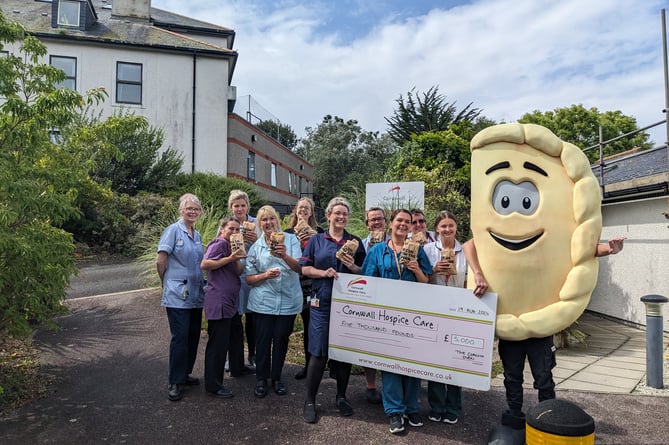 The Cornish Oven presentation at St Julia's Hospice