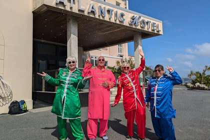 Beatles fans from Germany visit for Magical Mystery Tour anniversary