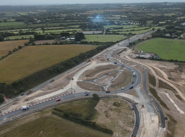 Langarth’s Northern Access Road on schedule to be completed next year 