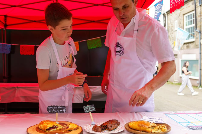 Pasty competitions at Mining & Pasty Festival