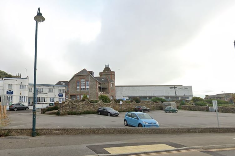 St Anthony's car park in Pool