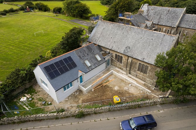 Troon Village Hall extension