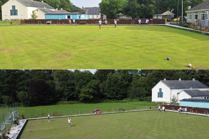 Shots from the day at Grampound Bowling Club. Picture: Grampound Bowling Club