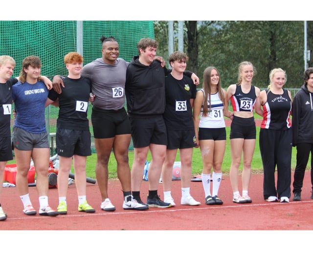 Olympic discus star Okoye visits Newquay and Par AC