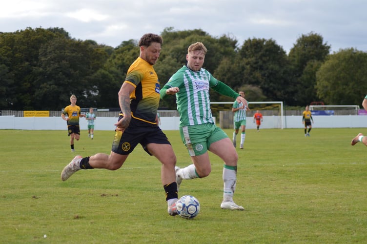 Striker Luke Cloke scored twice on his return to the team. Picture: Matt Burgoyne