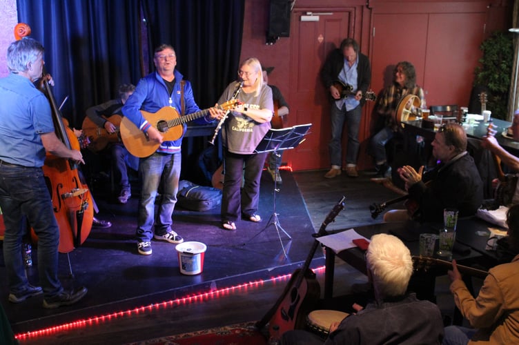 Big Cauldron session at St Ives festival