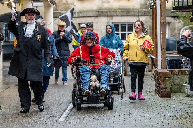 Steven Webb's Cornwall 500 trek comes to an end in Tinner's Court