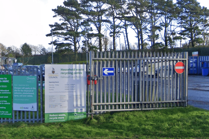 Cornwall Fire and Rescue service are actively managing a large fire involving green waste in the Falmouth area. (Picture: Google)