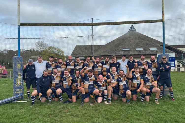 Lankelly Fowey RFC's squad before a recent fixture. Picture: Lankelly Fowey RFC