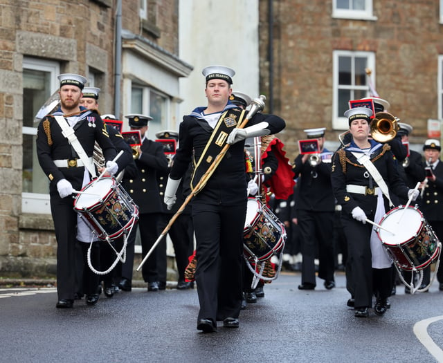 Lord Nelson remembered at thanksgiving parade through village 