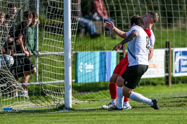 This is Liam Eddy’s goal in the first half 