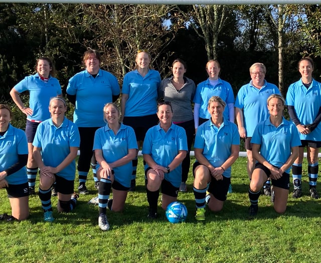 New women’s football team hosts over 35s tournament