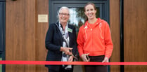 Olympian opens new health centre