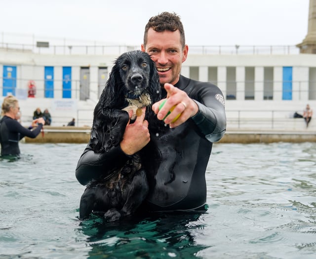 Hundreds of pups take the plunge at Jubilee Pool