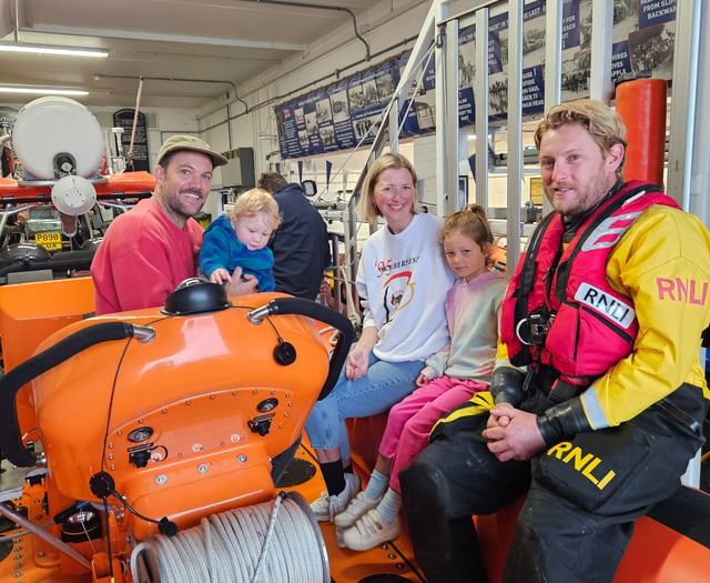 Kind hearted youngster donates birthday money to RNLI