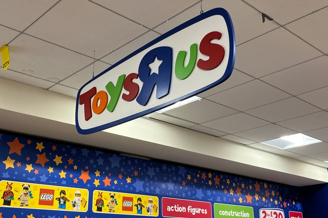 ToysRUs franchise in WH Smith Truro