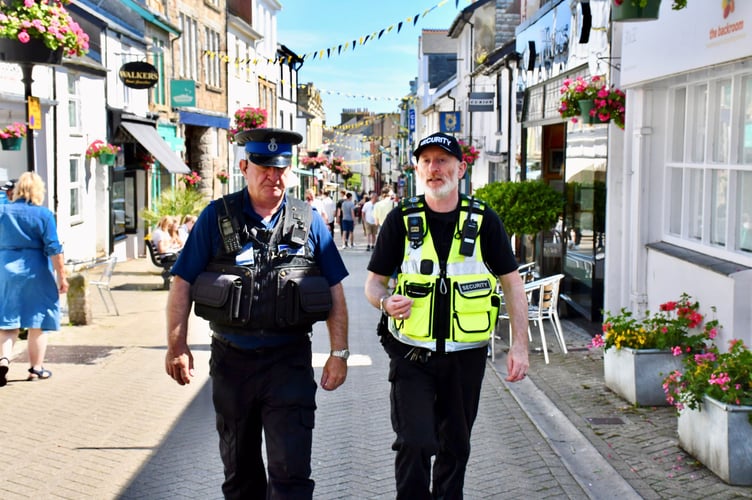 Police and street marshals are working together to tackle antisocial behaviour and increase community safety.