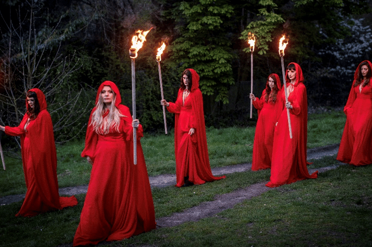 A concert by the Medieval Baebes will be one of the ticketed events at Dunster Winter Festival. PHOTO: Ashley Jones.