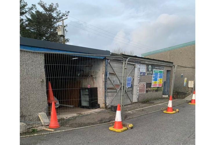 Helston Athletic toilet block