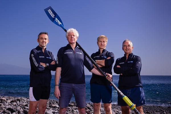 The team are taking part in the rowing adventure of a lifetime to raise money for the Cornish mental health charity Invictus. (Picture: World's Toughest Row)