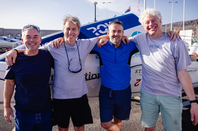 The four friends have been planning for the race for two years and say they're well-prepared  and hope to complete the 3,000 miles in six weeks. (Photo: World's Toughest Row)