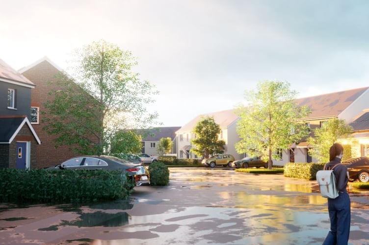 The planned development for St Erme (CGI)