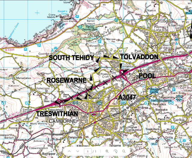 A30 closed near Camborne following serious collision