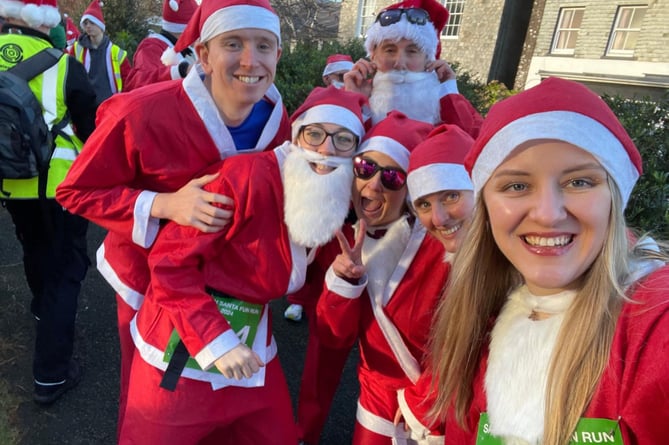 Santa Run Tamar Trotters