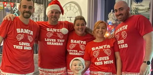 Matching festive pyjamas tradition wins Christmas competition