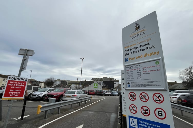 Old Bridge Street car park, Truro