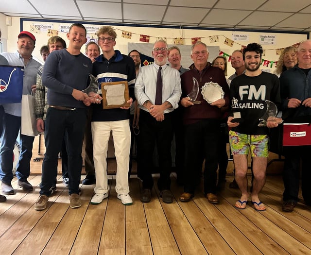 Saltash Sailing Club cleans up at PPSA awards evening