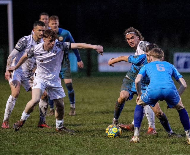 Marvellous Saltash win at St Austell in Poltair mud bath!