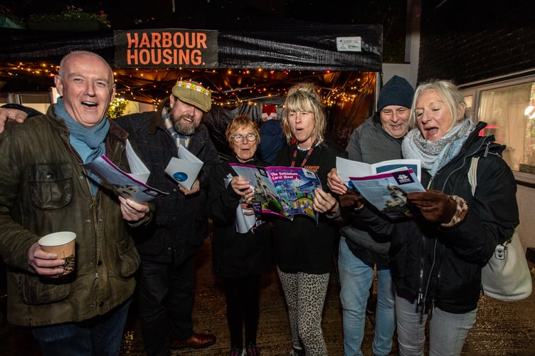 Harbour Housing carol service 1