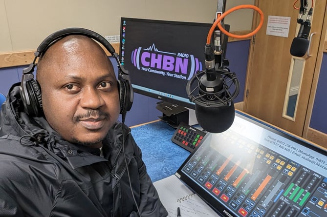 Richard Edoki, presenter of CHBN show African Vibe